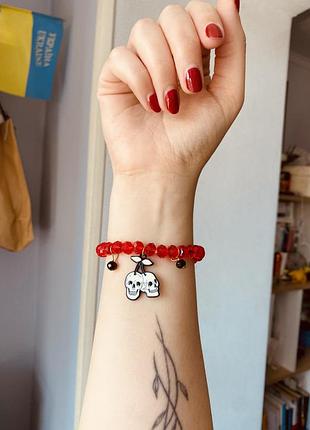 Браслет y2k черепи 5