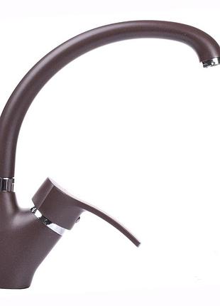Змішувач для кухні globus lux queensland glqu-0203s-big-6-marone