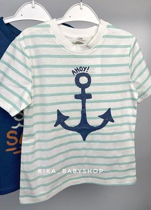 Детская футболка h&amp;m на мальчика 4-6 лет 110/116 см