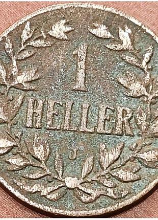 Німецька східна африка 1 гелер 1908 рік монети світу