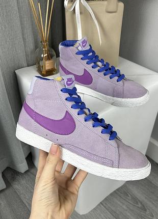 Дитячі оригінальні кросівки nike blazer mid 77 vintage