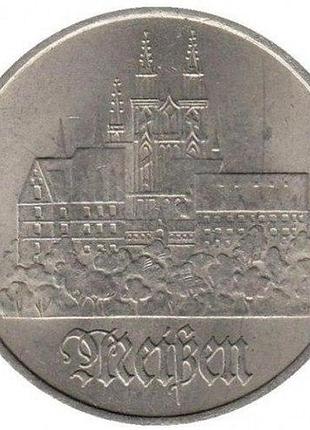 Германия - гдр город майсен 5 марок 1972 год. монеты мира