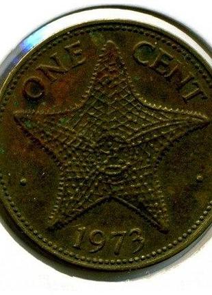 Багамські острови 1 цент 1973 рік монети світу