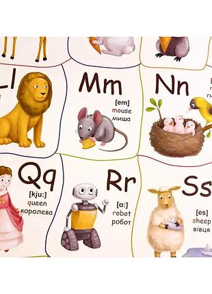 Плакат английский алфавит 120499 3