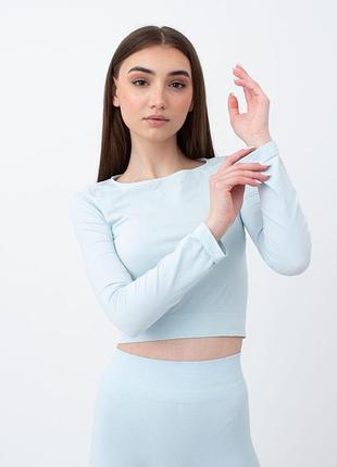 Топ ніжний голубий безшовний жіночий gulia s/m