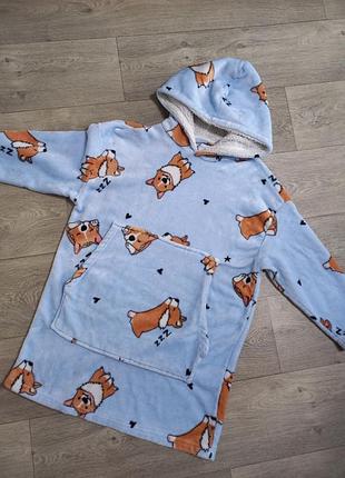 Худи плед для девочки 2