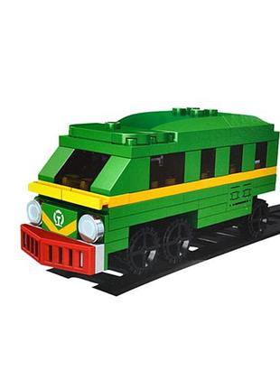 Детский конструктор "поезд" cd8194-4, 89 деталей