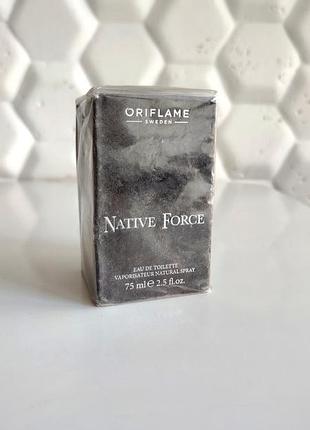 Мужская туалетная вода от орифлейм native force oriflame