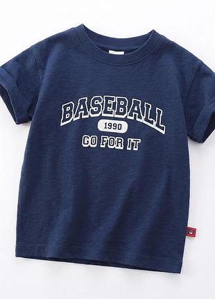 Подростковая футболка new betty baseball 1990 синий (146 см)