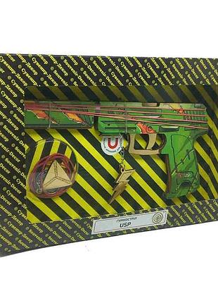 Собранная модель резинострел box "usp suture" usp-sut