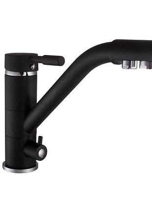 Смеситель для кухни под осмос globus lux lazer gllr-0555-1-onix