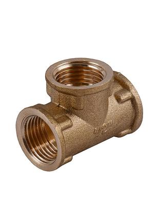 Тройник 1/2″ввв латунный lt331s optimum