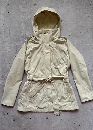 Жіноча вітровка з поясом плащ the north face розмір l