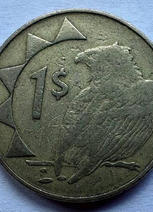 Намибия 1 доллар 2006 год монеты мира