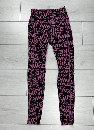Жіночі оригінальні спортивні лосіни nike dri-fit