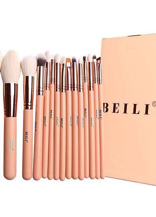 Beili набор кистей для макияжа fe15, 15 шт
