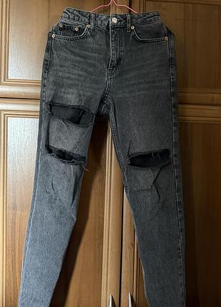 Джинсы мом topshop