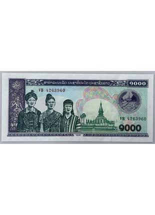 1000 кип банкнота лаос азия unc