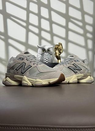 🌺женские кроссовки new balance 9060 light grey beige