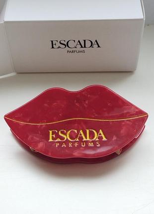 Заколка краб для волос фирменная escada