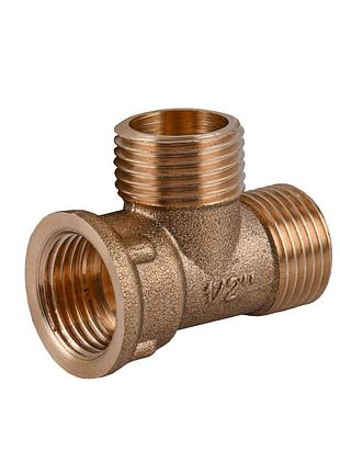 Тройник 1/2″внн латунный lt335s optimum
