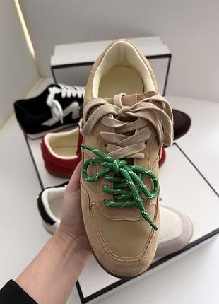 Кеди жіночі steve madden, колір бежевий😍