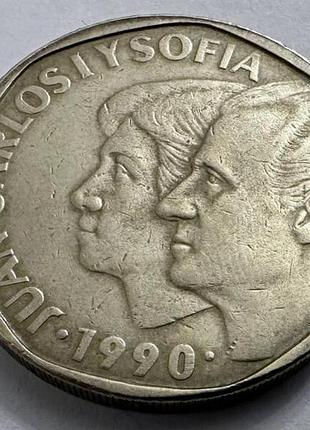 Іспанія 500 песет 1990 рік монети світу