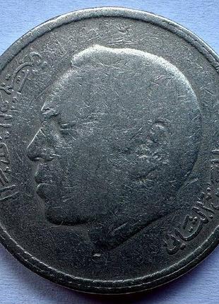 Марокко 5 дирхамов 1980 монеты мира