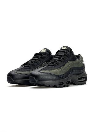 Чоловічі кросівки nike air max 95 black khaki white