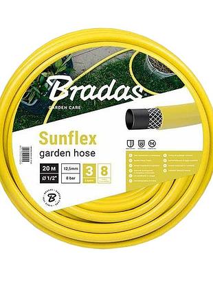 Шланг для полива sunflex 1/2″ - 20м bradas польша желтый wms1/220