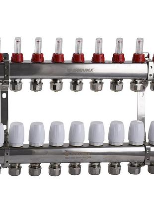 Коллектор isoltubex spain inox aisi-304 нержавеющая сталь co-9 (1″х9)