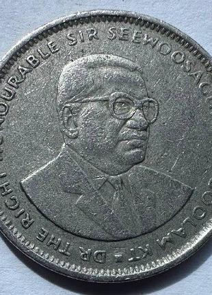 Маврикій 1 рупій 1993 рік монети світу