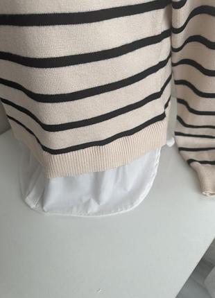 Новий джемпер обманка zebra 7