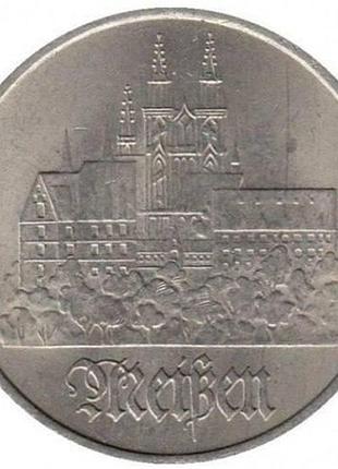 Германия - гдр город майсен 5 марок 1972 год. монеты мира