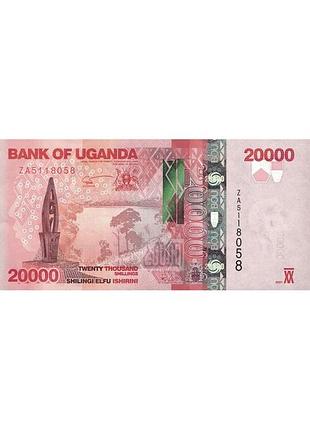 Уганда 20000 шиллингов 2021 год банкноты мира unc