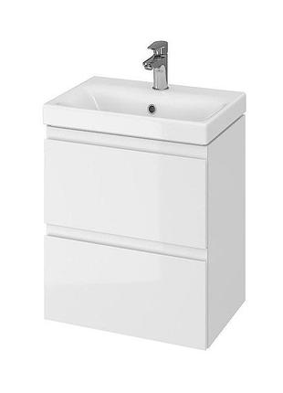 Cet b02 moduo slim шафка з умивальником moduo slim 50 біла