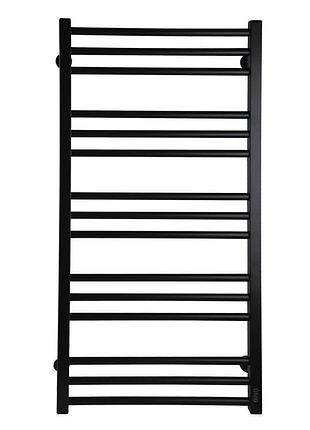 Полотенцесушитель unio ms w 1000-500-15 blk модена вода черный