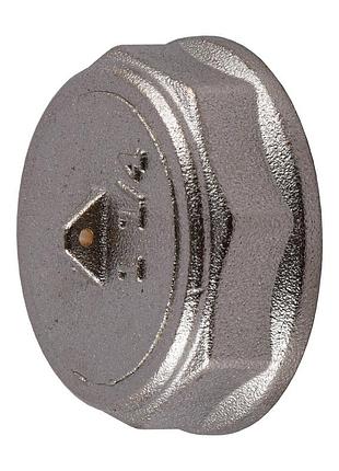 Заглушка 1 1/4″в никелированная под пломбу nc601p optimum
