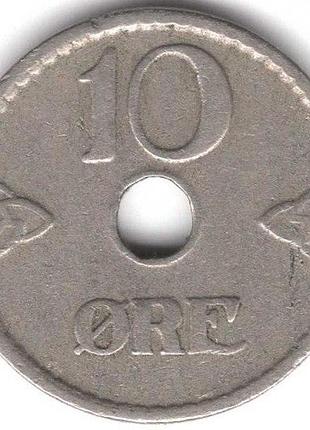 Норвегія 10 ере 1924 рік монети світу