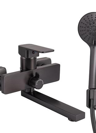 Смеситель для ванны globus lux milano glm-0102n-11-graphite