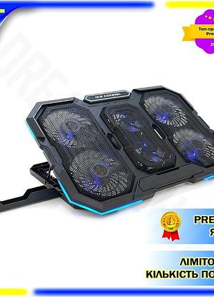 Dm підставка під ноутбук специфікація 2.2 icecoorel з вентиляторами для охолодження 14-18 дюймів регул spe|lz