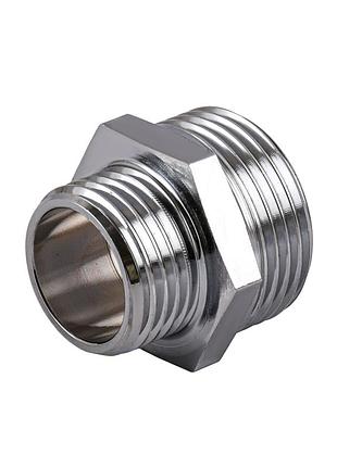 Ниппель редукционный 3/4″х1/2″нн нержавеющий sn432s optimum