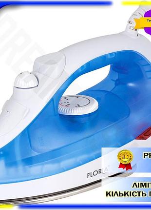 Dm паровой утюг floria спецификация 2.2 1600w синий утюг для глажки тканей парогенератор для одежды spe|lz