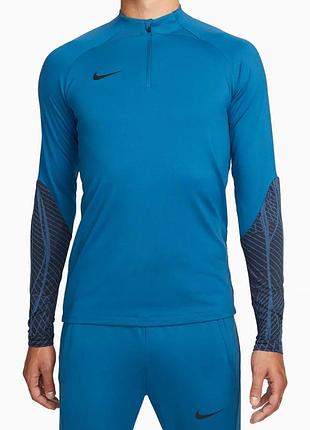Nike dri-fit strike мужская спортивная кофта для тренировок размер s (slim fit)