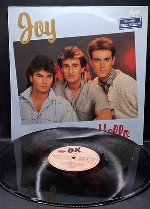 Винил joy – hello (1986) редкий оригинал ok musica (dmm) /платовка /винил /vinyl /vintage