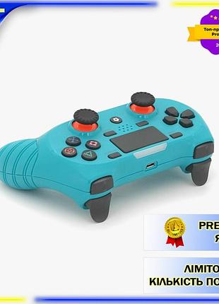 Геймпад brazzers s8-p беспроводной для ps4 с вибрацией и разъемом для наушников игровой контроллер dm2-11