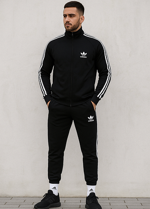 Спортивний костюм adidas чорний