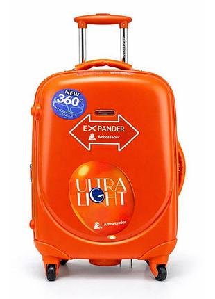 Валіза мала ambassador classic a8503s orange