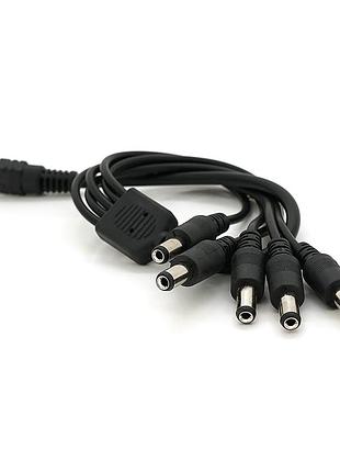 Делитель питания dc-f=>5xdc-m (d 5,5x2,5мм) кабель длиной 40см dm-11