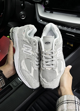 Кроссовки new balance 2002r серые